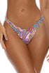 Luli Fama Pinkin' About You Reversible High Leg Brazilian Bottom